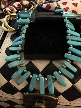 Turquoise and Sterling Silver Necklace